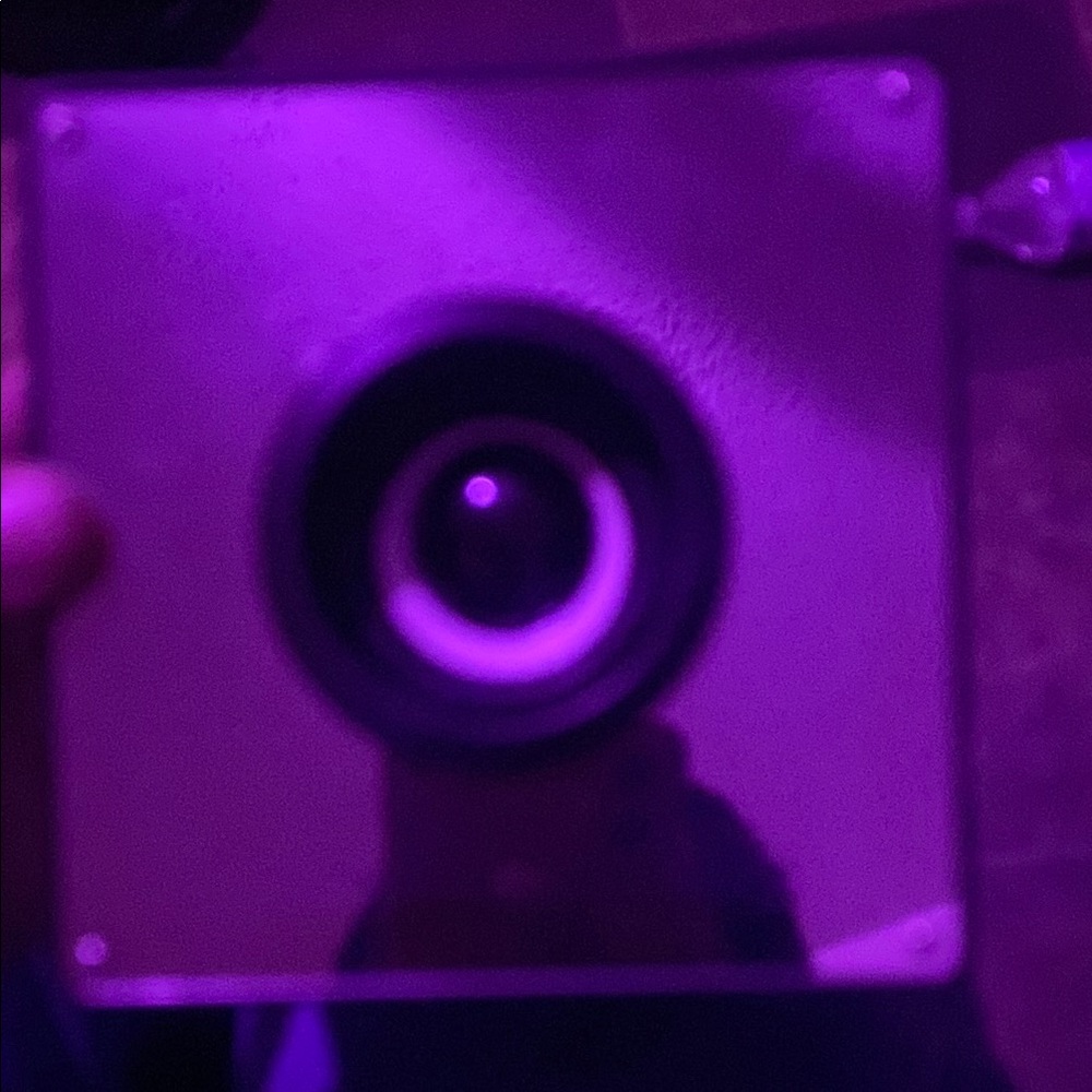 Purple Square Speaker
